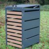 Metal Wheelie Bin Storage-Single - Image 10