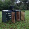 Metal Wheelie Bin Storage-Triple - Image 8