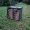 Wheelie Bin Cover/Double Galvanized Steel Storage - Image 3