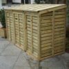 Wooden Wheelie Bin Cover – Triple - Image 20