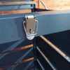 Wheelie Bin Cover 4 Door Galvanized Storage - Image 3